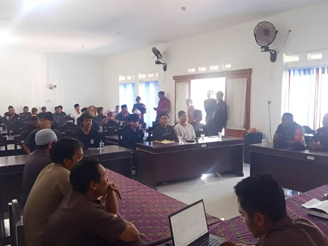Sampaikan Masukan Konstruktif, Pemuda Desa Batujai Harapkan Peningkatan Kinerja Aparatur